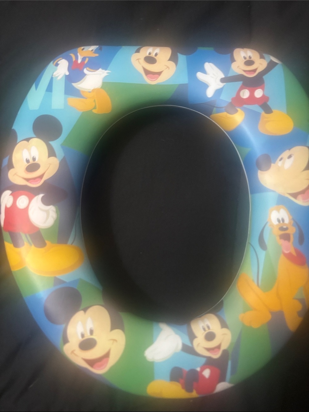 Mickey Mouse Blue Kids Potty Training Seat